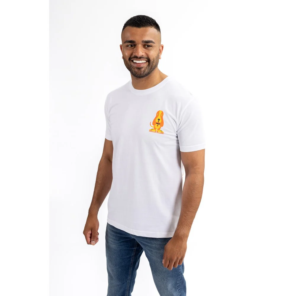 Hush Puppies Mens Modern Basset Tee