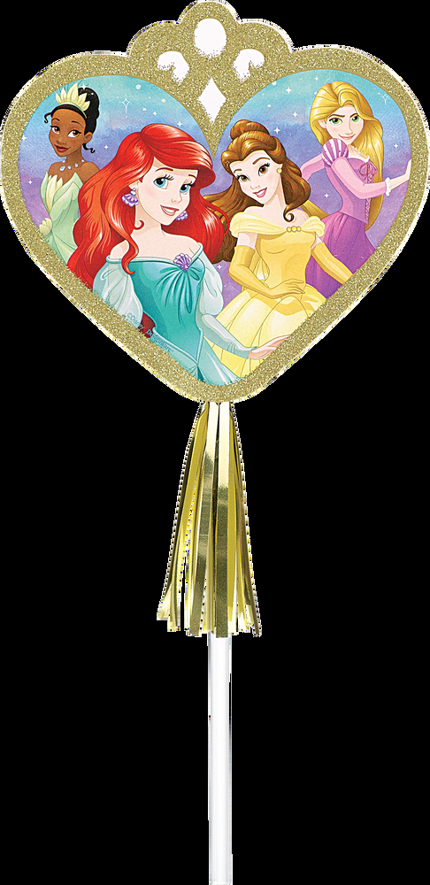 Glitter Disney Once Upon a Time Birthday Party Wands, 8-pk, Gold