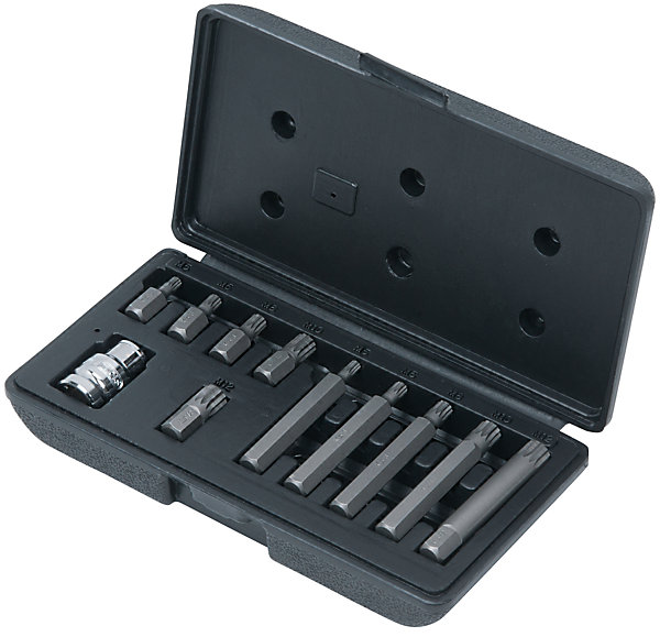 KS Tools - 911.5030 - Coffret d'embouts de vissage XZN, entraînement 6 pans 10 mm - M5 à M12