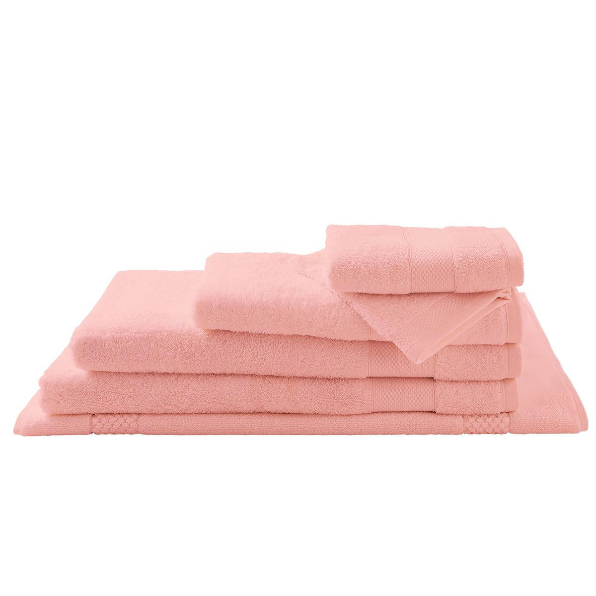 PÉTALE - Tapis de bain coton eglantine 60x80 cm