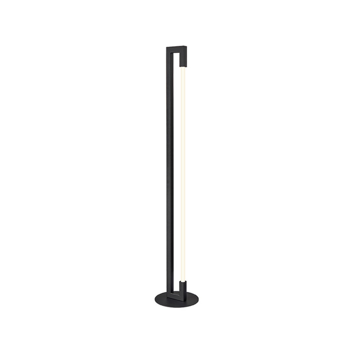 LABEL51 Vloerlamp Futuro - Zwart Metaal - 23x23x130cm