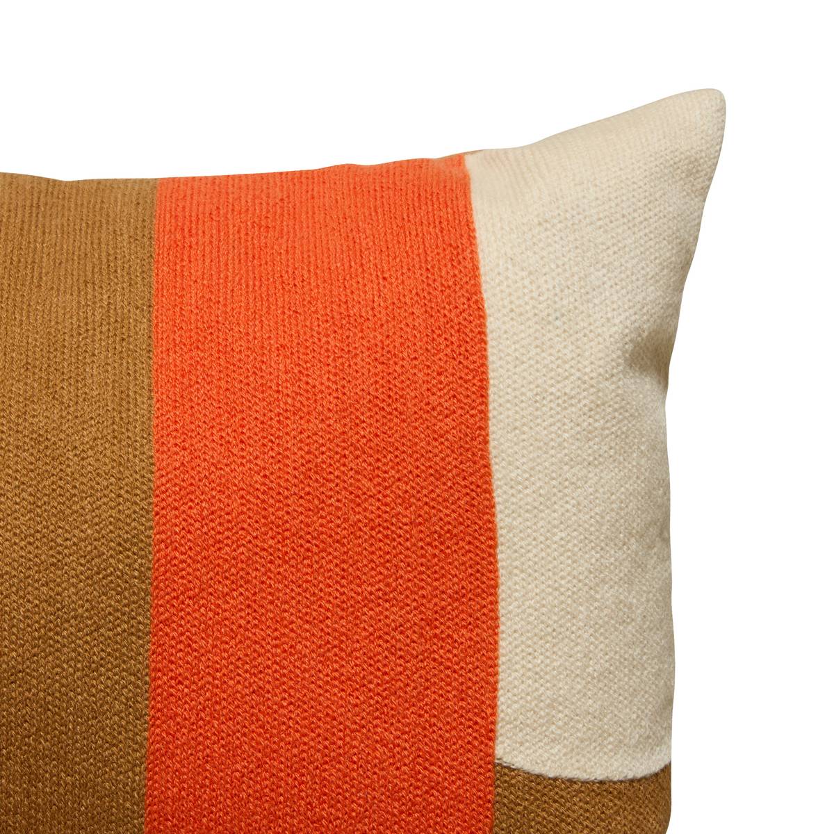 Cushion "Hary Caramel brown, 50x30 cm