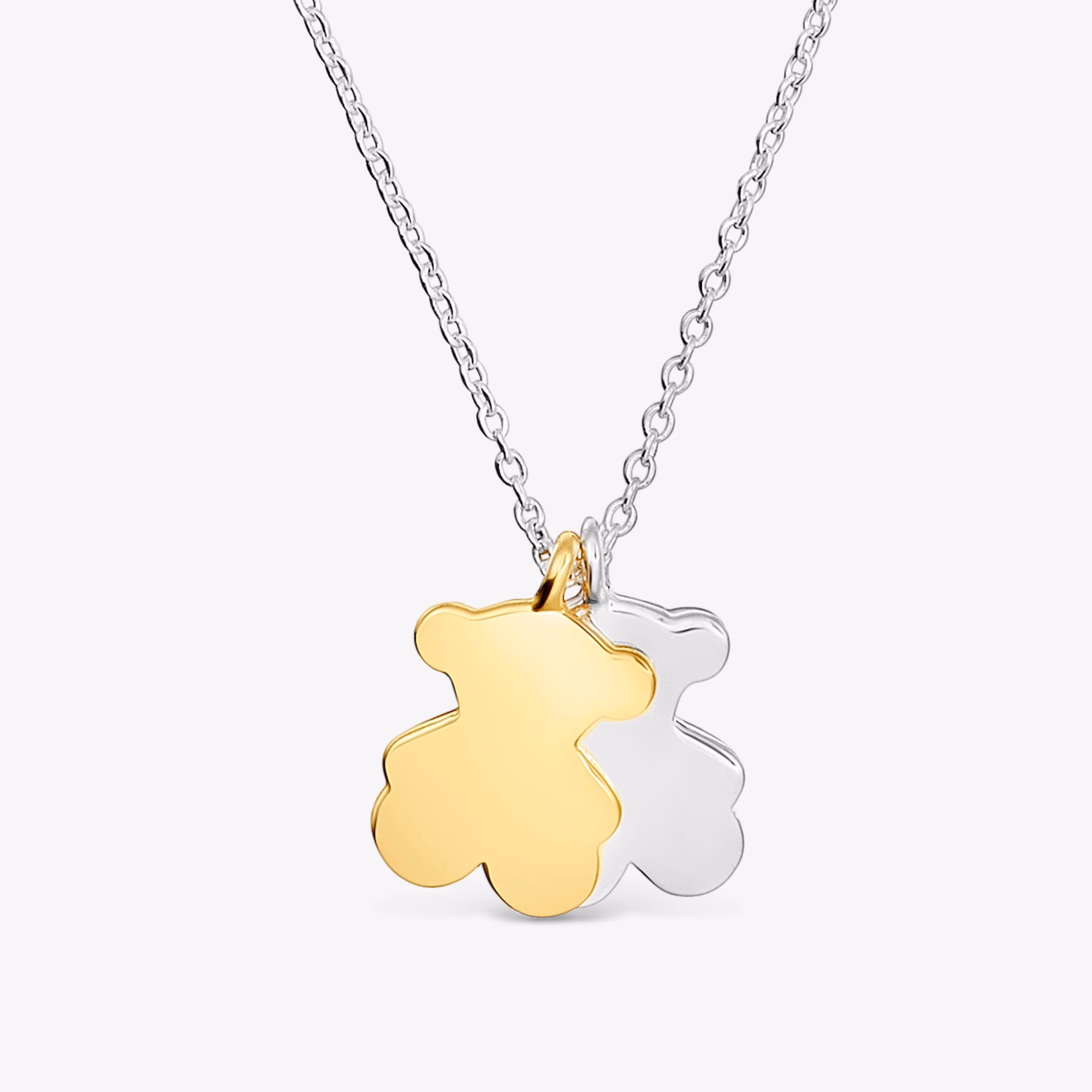 Collar corto bicolor con motivos Sweet Dolls