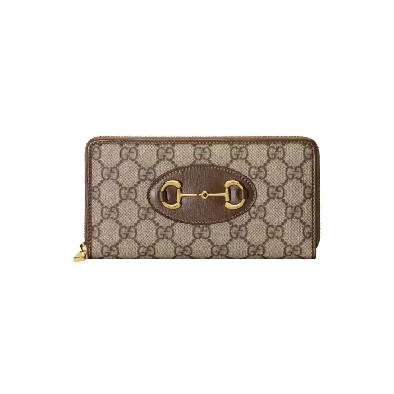 Gucci Unisex Gucci 1955 Horsebit Zip Around Wallet
