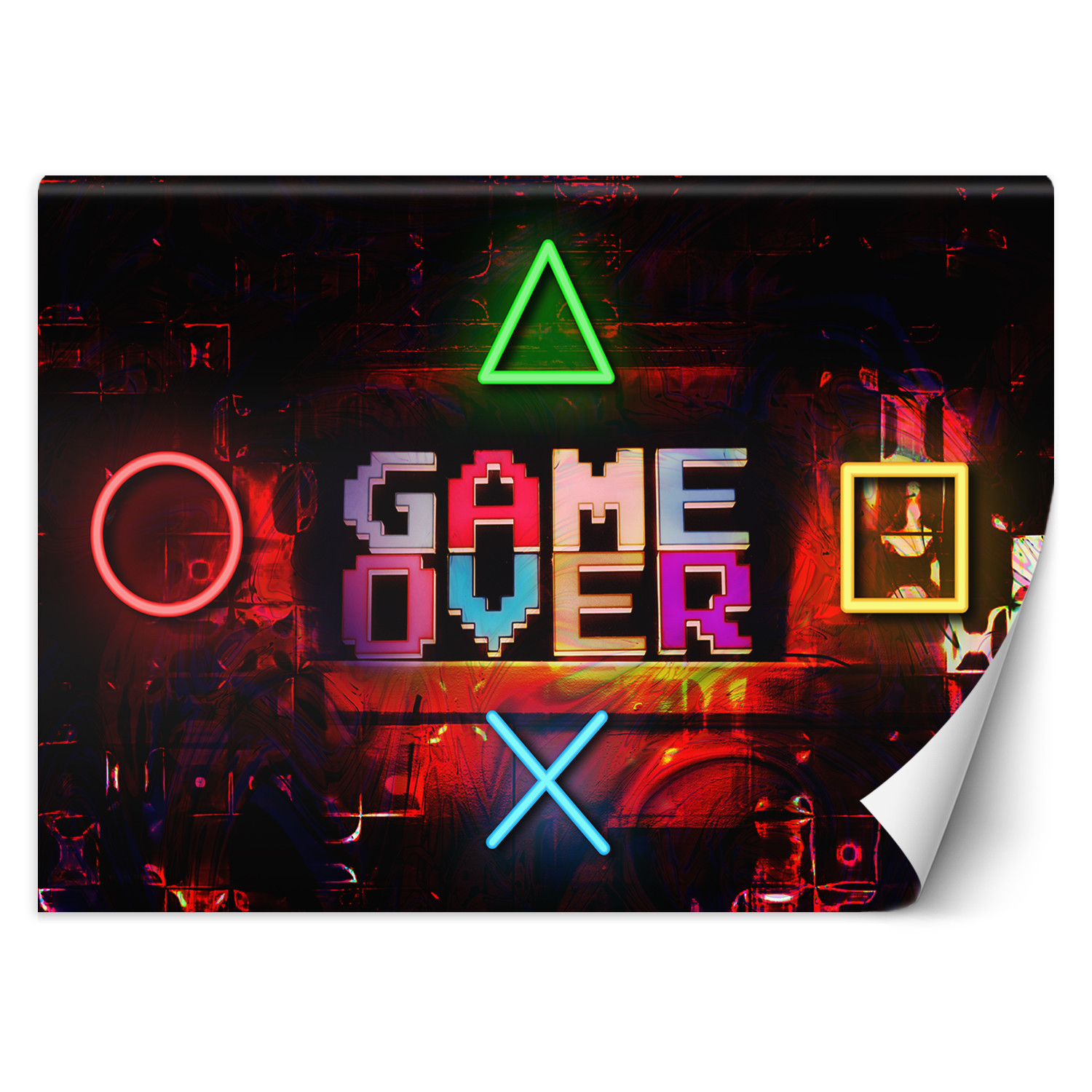 Feeby Fototapeta, Napis Game Over dla gracza 150x105