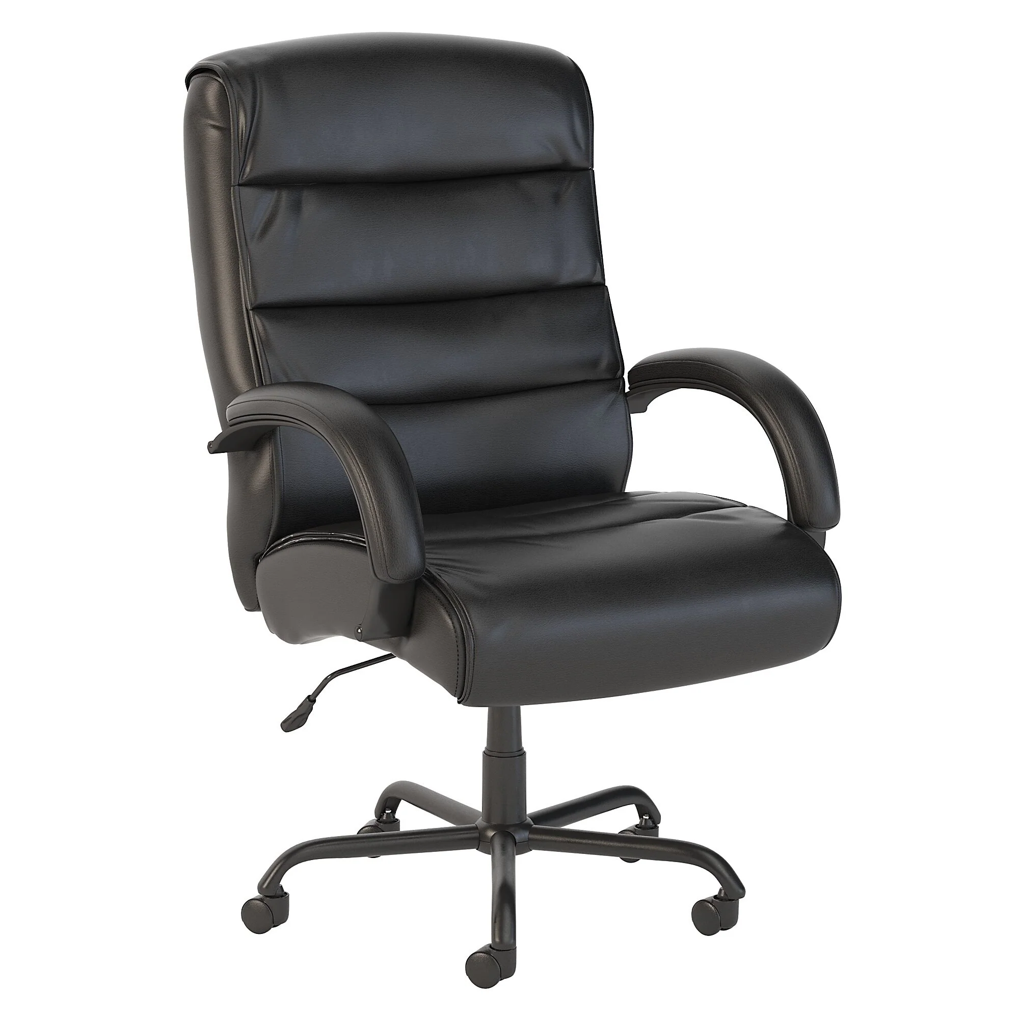 Soft Sense Big and Tall High Back Leather Executive Office Chair