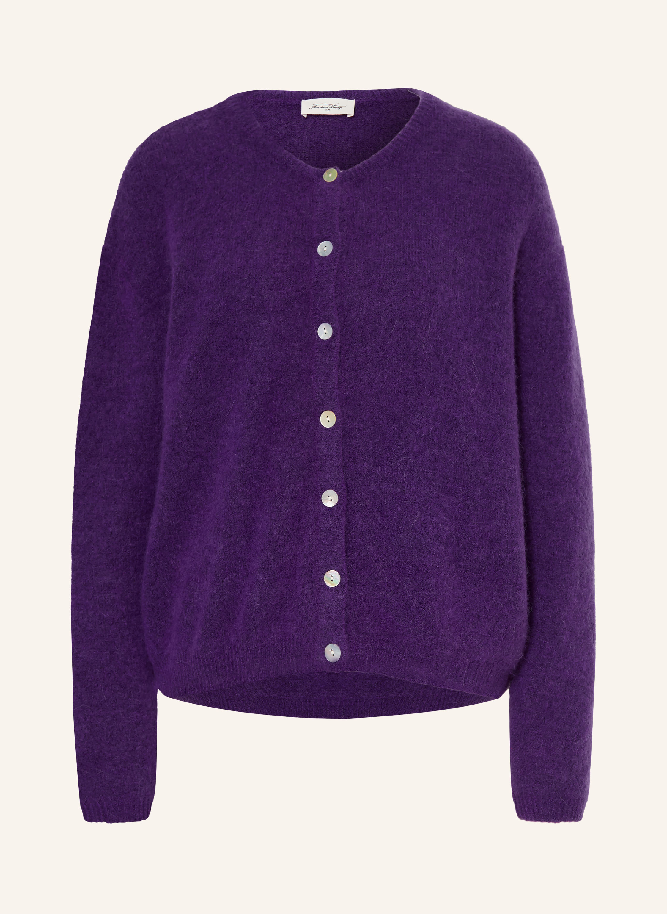 American Vintage Strickjacke mit Alpaka