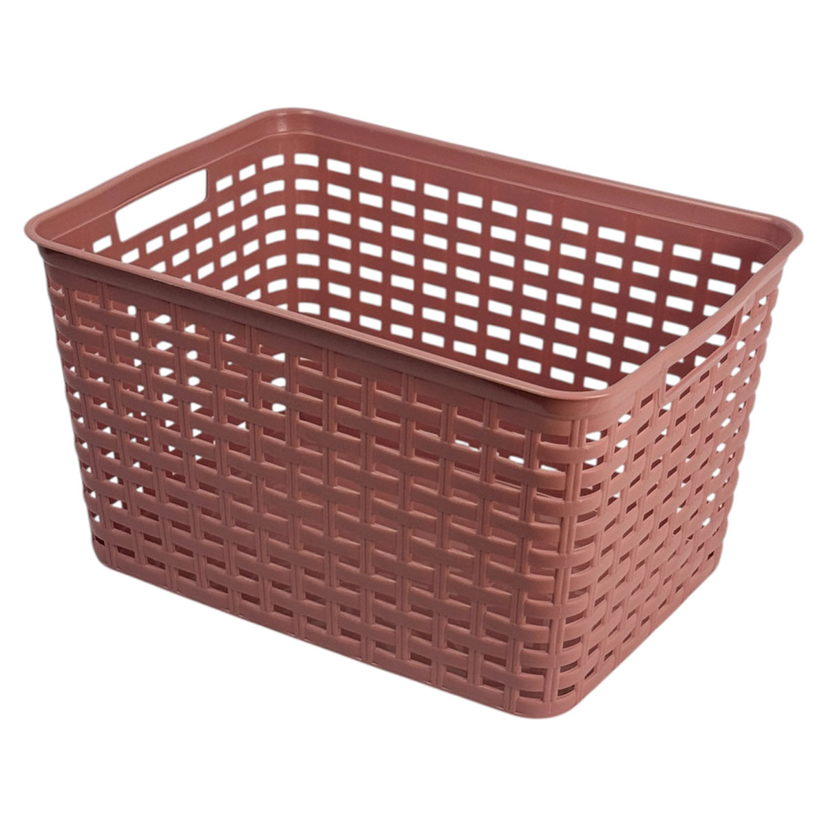 Caixa de arrumação rosa