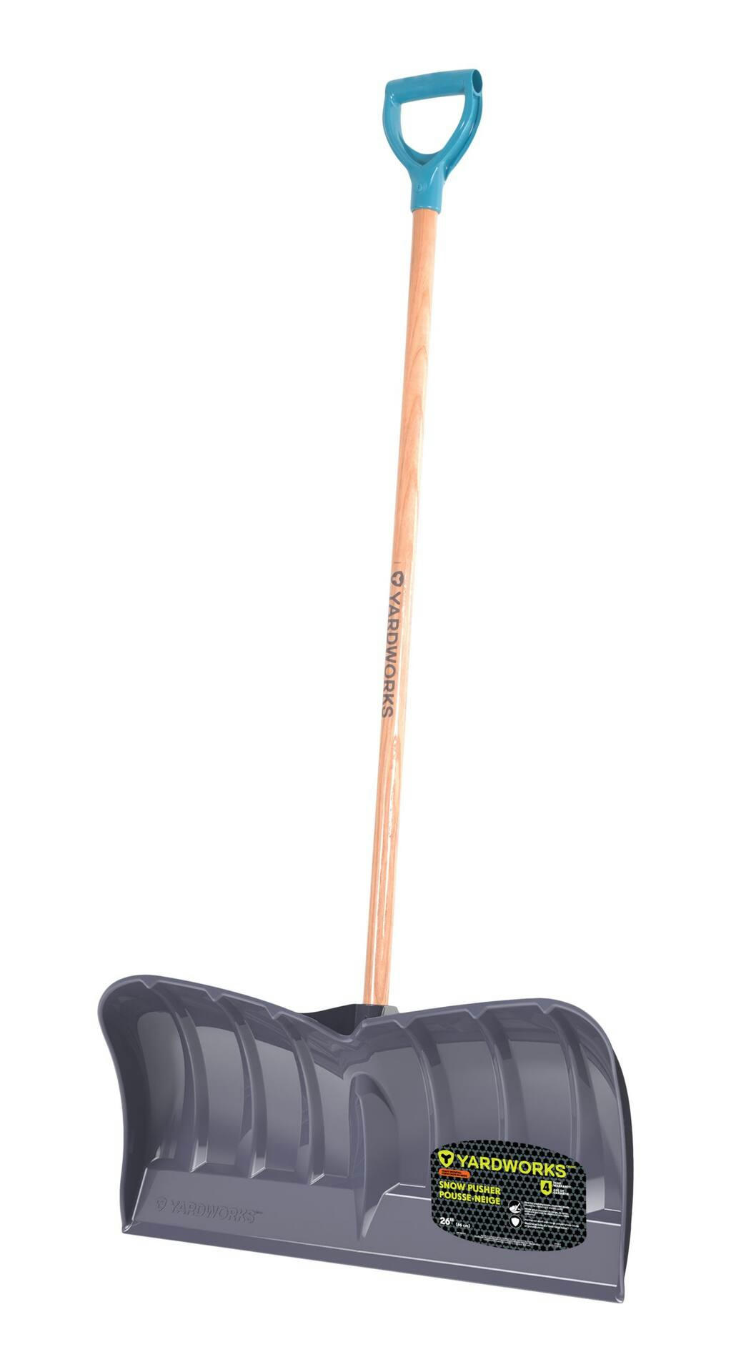 Yardworks Snow Shovel & Pusher, 26-in