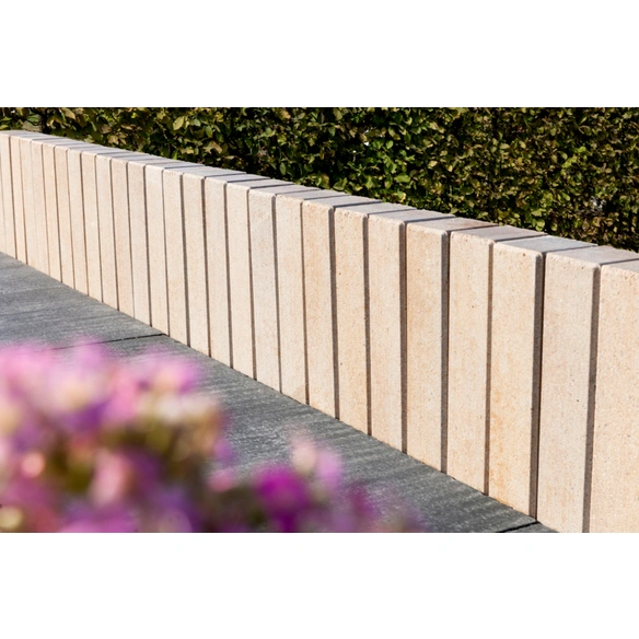 Mauerstein »Nombela Pico«, BxHxL: 100 x 400 x 100 mm, sandstein, Beton