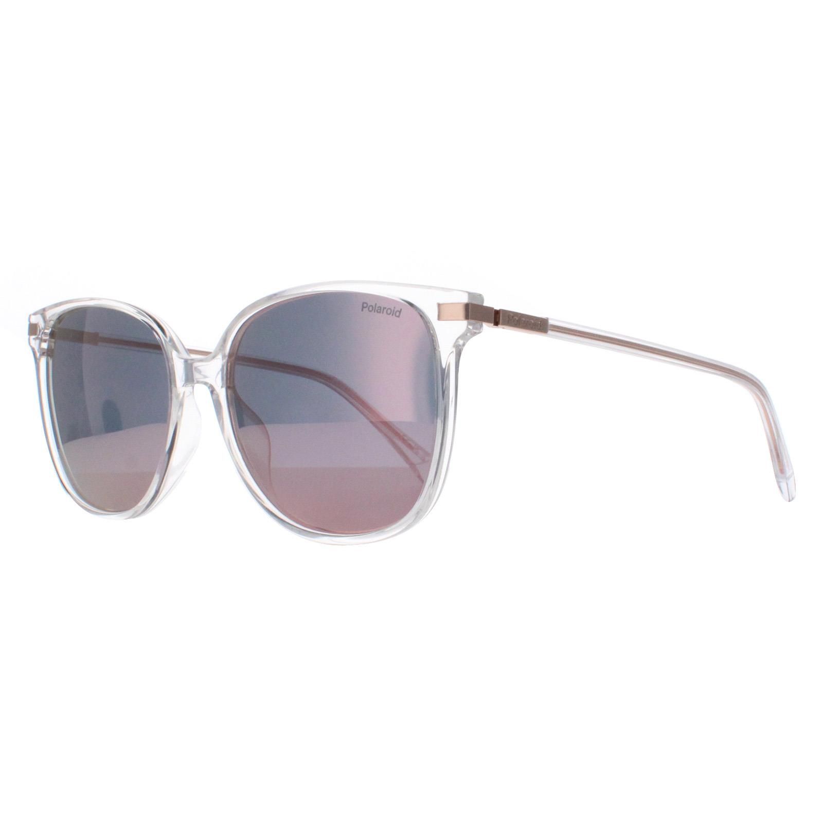 Polaroid Square Gold Copper Rose Gold Mirror Polarized PLD 4170/G/S/X