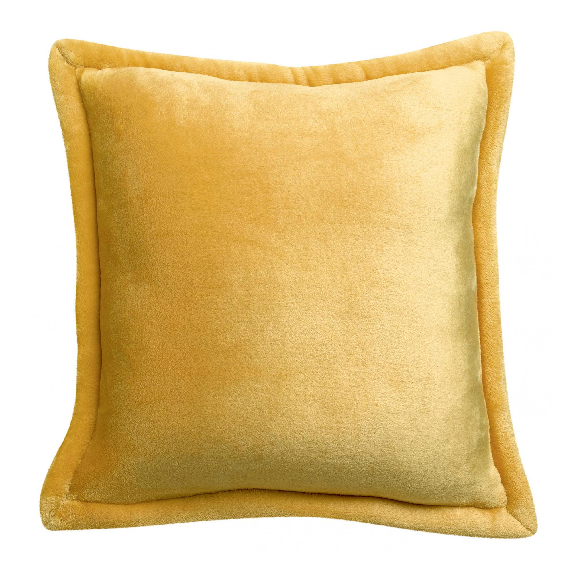 TENDER - Coussin  en polyester curry 50 x 50