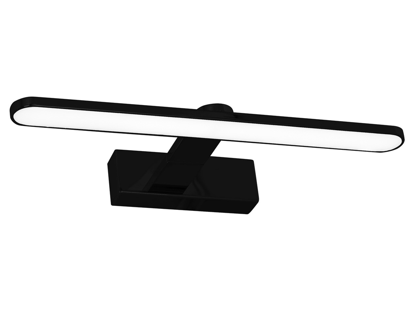 Kinkiet łazienkowy Splash LED metalowy czarny