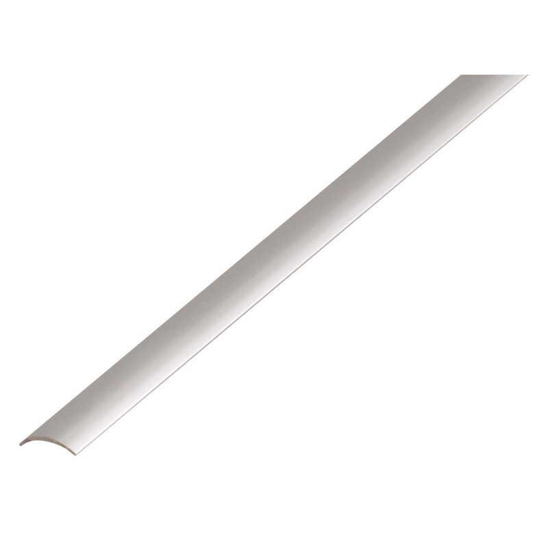 Barre de seuil autoadhésive en aluminium argenté 30 x 1 mm 0,9 m ALBERTS