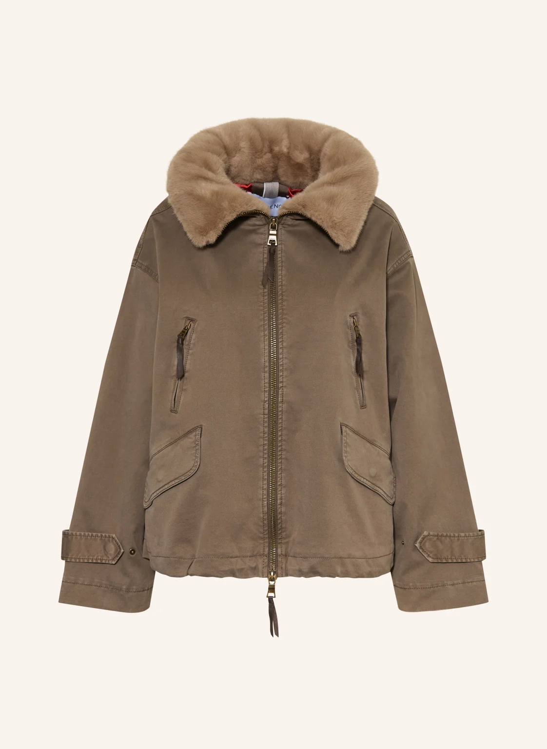 BLONDE No.8 Jacke TYRA II mit Kunstfell