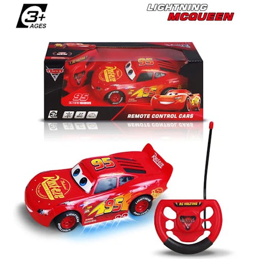 NNEOBA Lightning McQueen Remote Control Toy Car (Red)