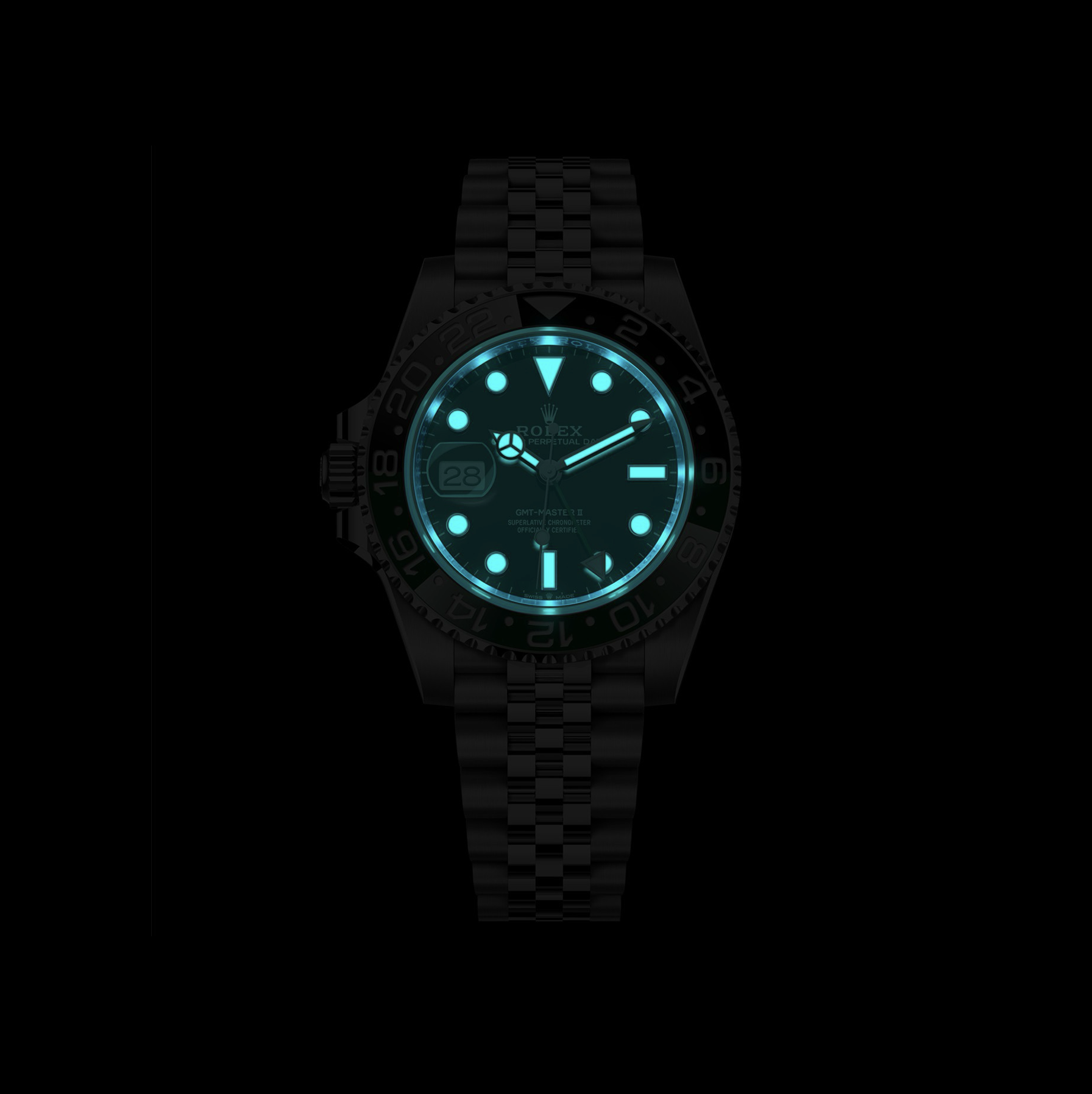 ROLEX-GMT MASTER II-ref.M126720VTNR-0002-Elite Clone-40mm-Replica Watch