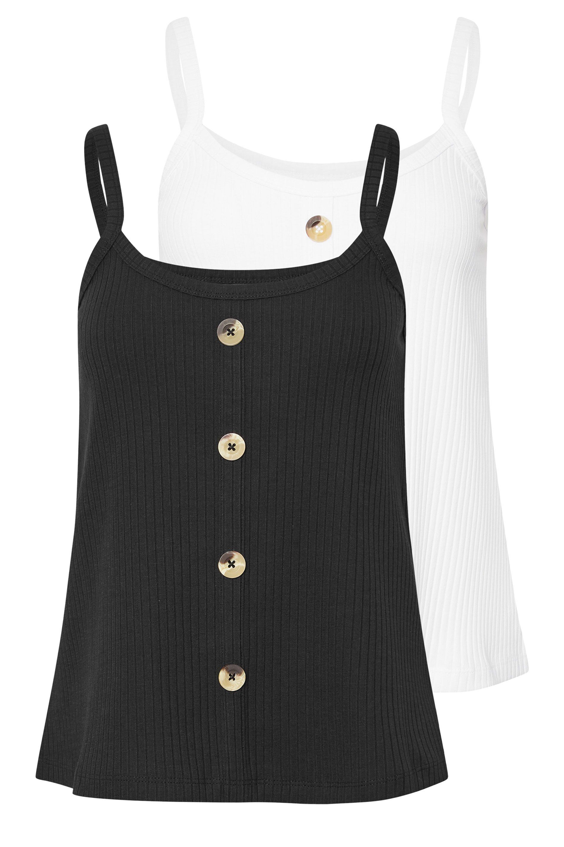 PixieGirl Petite 2 Pack Cami Vest Tops