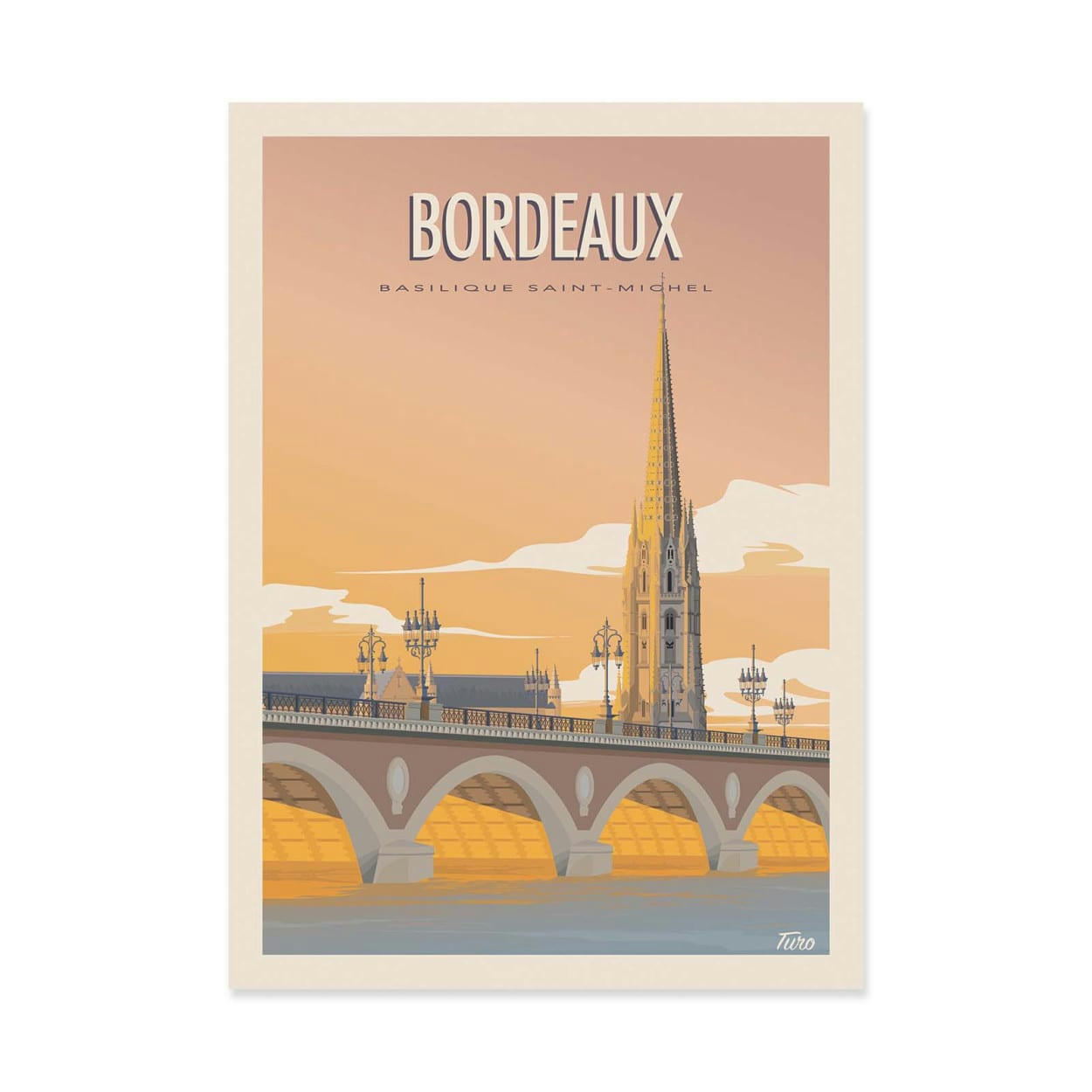TUROMEMORIESSTUDIO - BORDEAUX - TUROMEMORIESSTUDIO - Affiche d