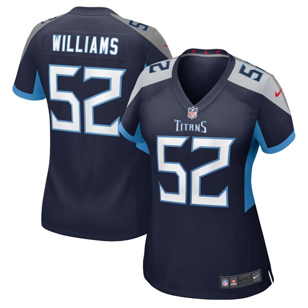James Williams Tennessee Titans Nike Women's  Game Jersey -  Navy