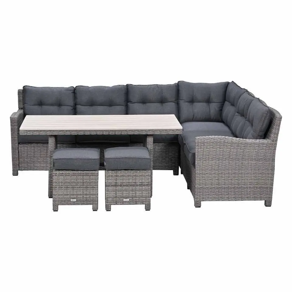 Garden Impressions Jaru lounge dining set 5-delig rechts - vironwood