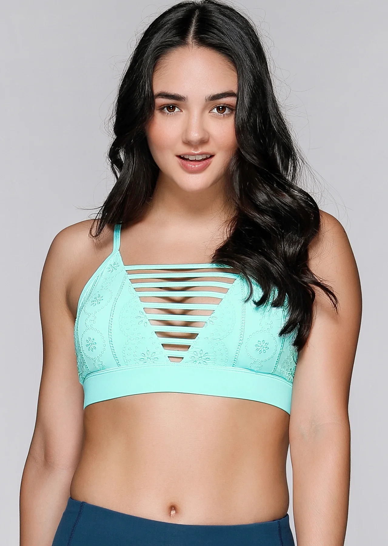 Broderie Sports Bra