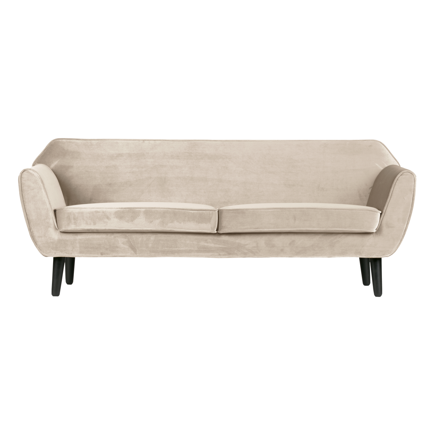 WOOOD bank Rocco 187 cm - Velvet - Off White