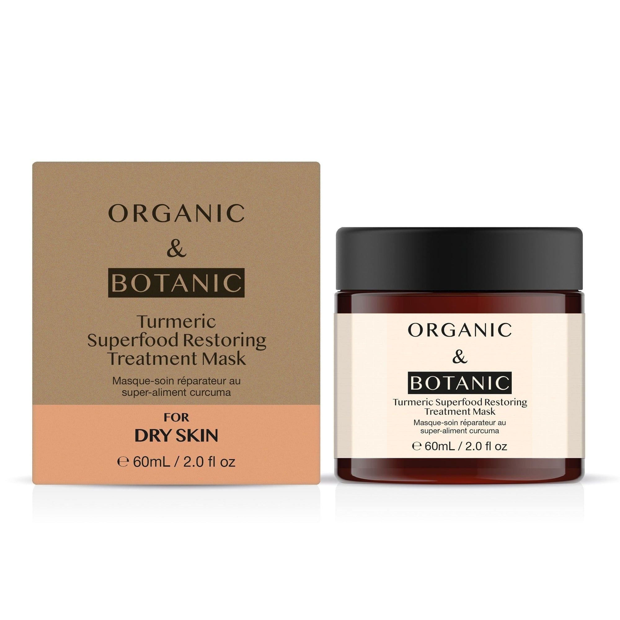 Organic & Botanic Advanced Turmeric Superfood Restoring Treatment Mask 60ml