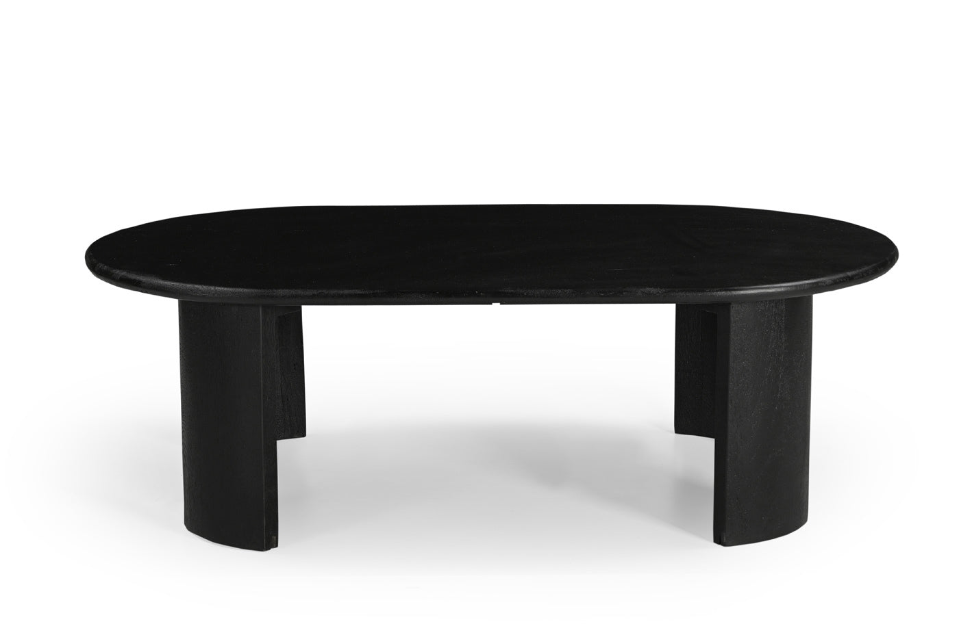 Giga Meubel Salontafel Maikel - Ovaal - Mangohout - 120cm