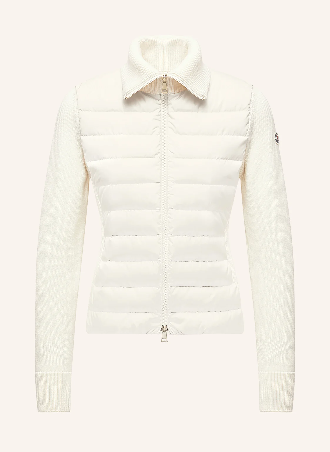MONCLER Jacke im Materialmix