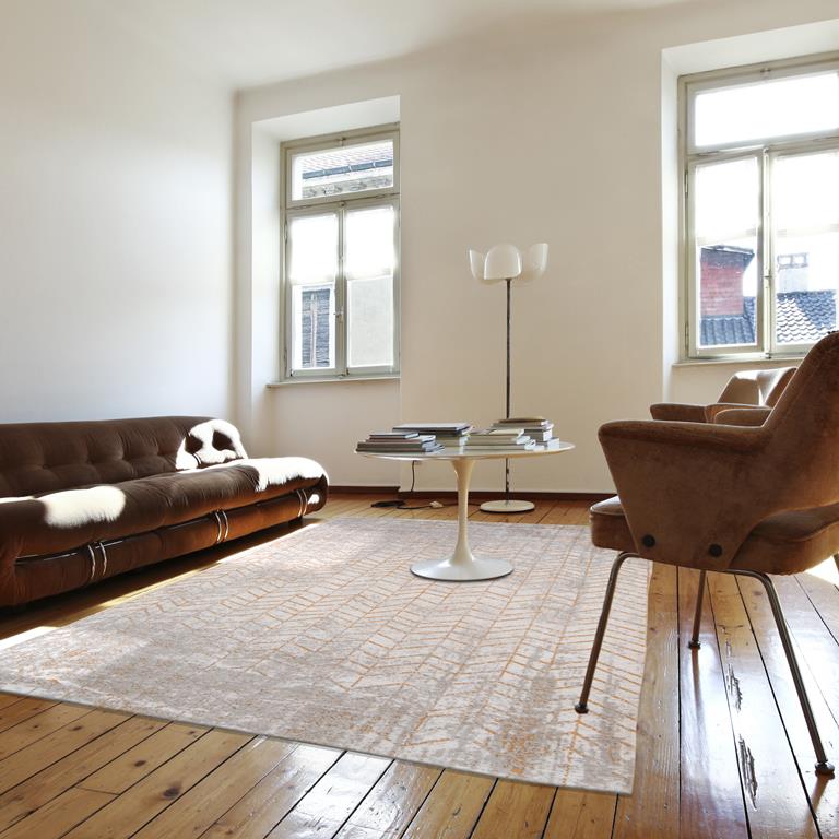 Louis de Poortere Jacob's Ladder Vloerkleed 200 x 280 cm - Central Yel