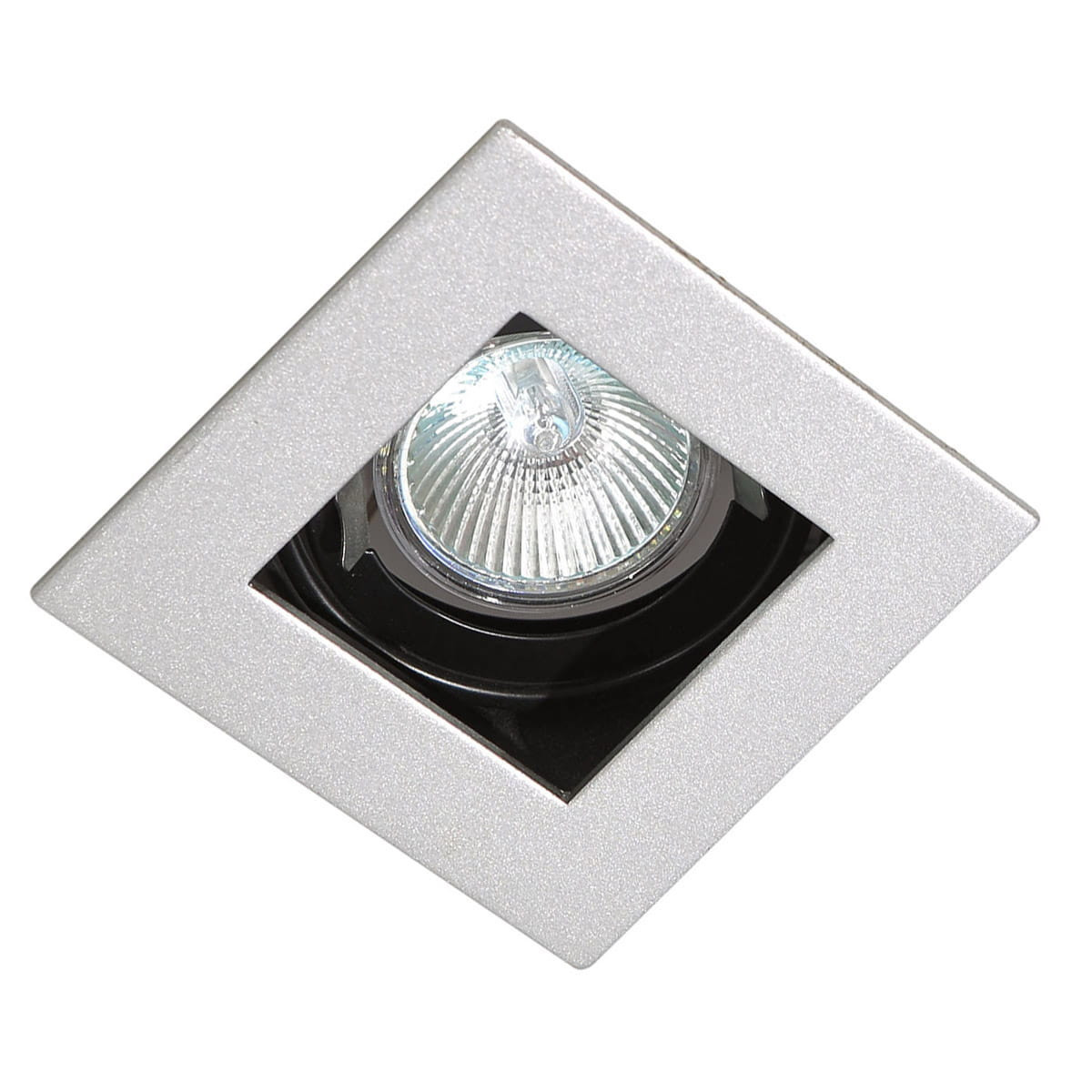 Oprawa wpuszczana oczko kwadratowa srebrna RELIO 1xMR16x35W IP20 Italux