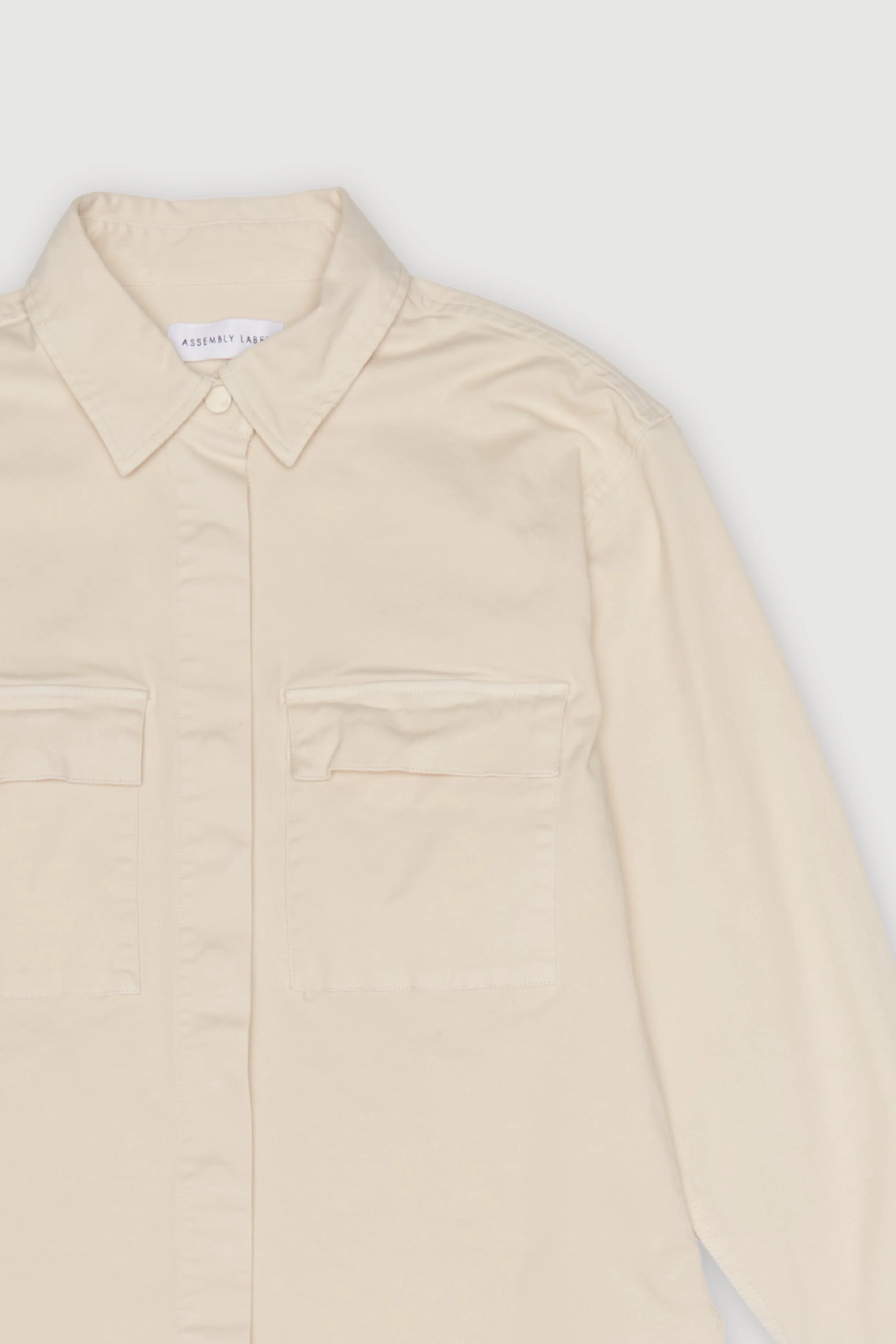 Re-Worn Womens Cotton Blend Long Sleeve Shirt