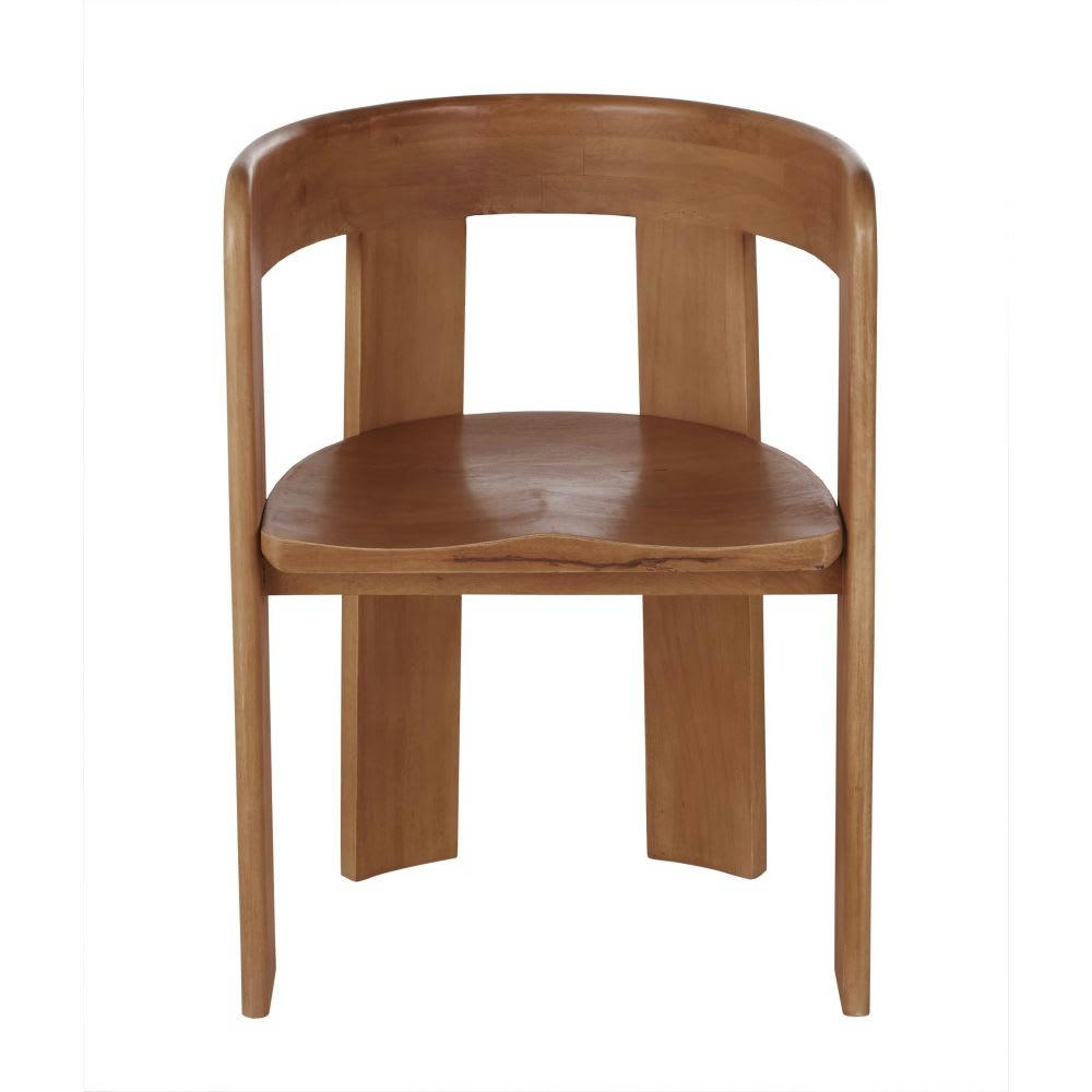 Sirocco - Fauteuil à dîner en bois de manguier marron