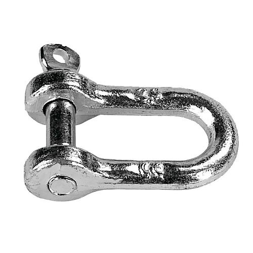 Manille droite estampillée 5mm en acier zingué - CHAUBEYRE - 8362005