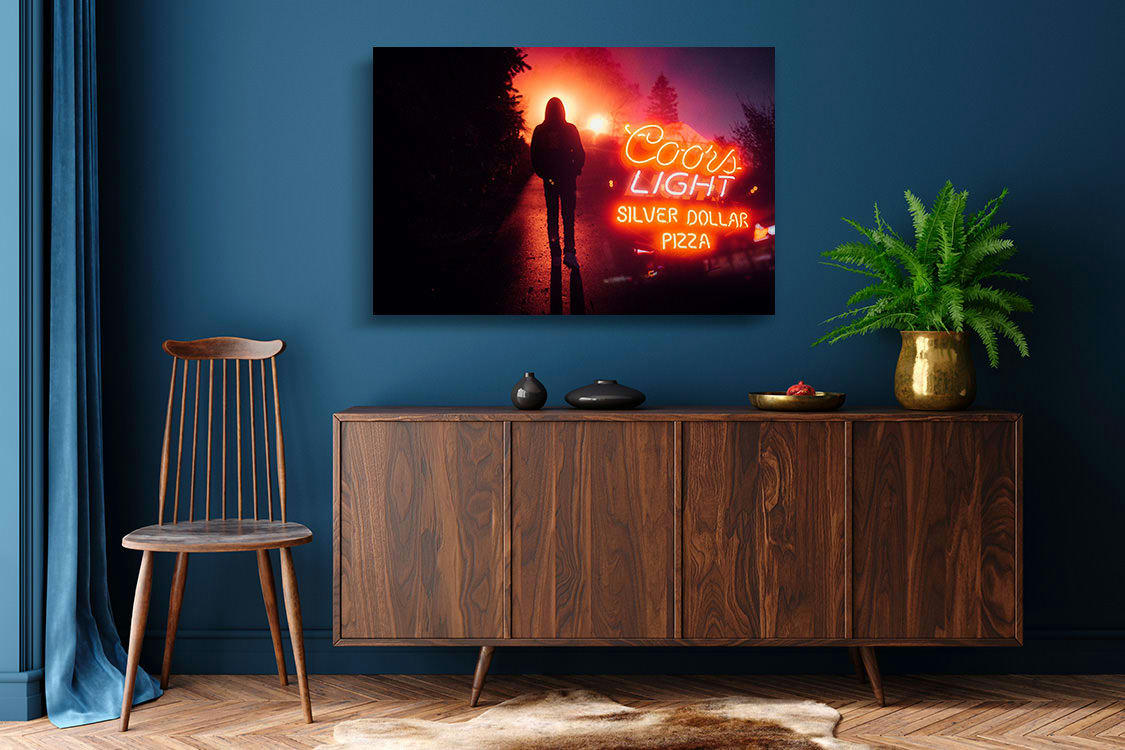 SILHOUETTE URBAINE - Photographie d'art d'Arnaud Moro 30x45 cm sur alu