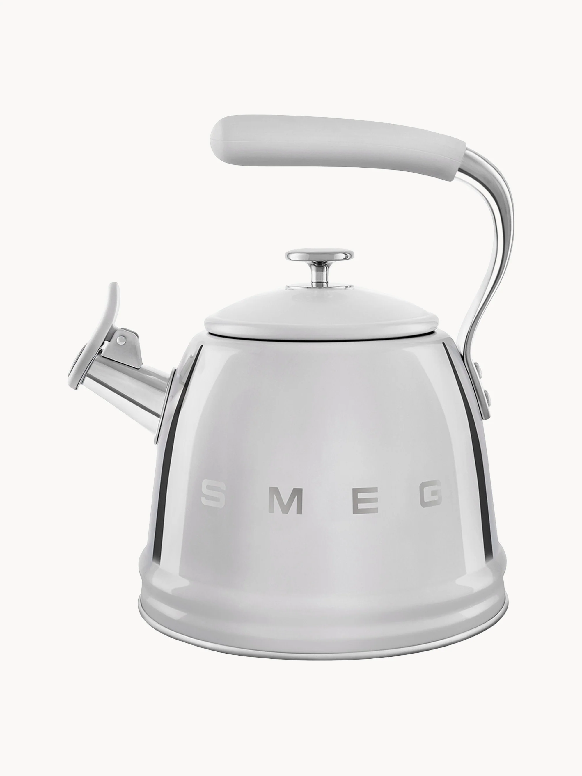 Wasserkocher 50's Style aus Edelstahl, 2.3 L