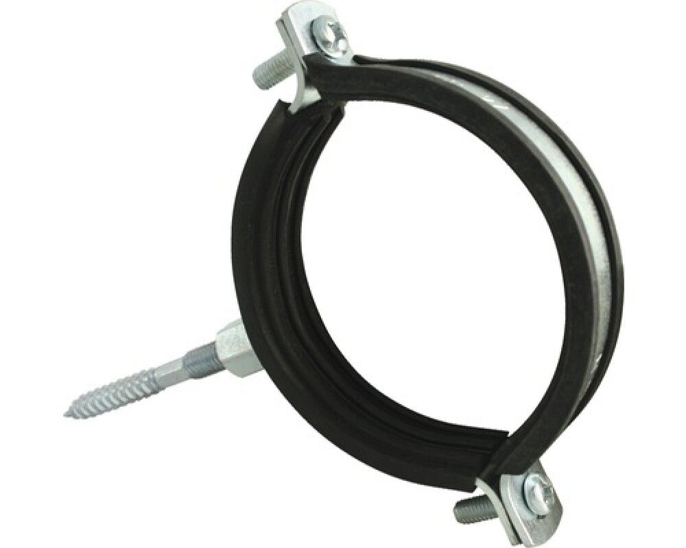 RØRHOLDER Ø50MM GJENGET SKRUE 8X80MM 2-PK