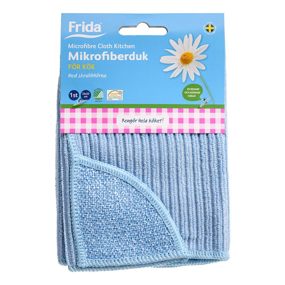 MIKROFIBERKLUT FRIDA KJØKKEN SKRUBBEHJØRNE