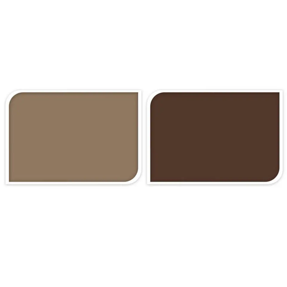 Excellent Houseware koffiemokken - 2x - bruin - keramiek - 150 ml