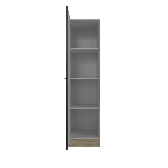 Geschirrschrank »Capri«, BxHxT: 50 x 200 x 57 cm, Front mit Antifingerprint-Effekt