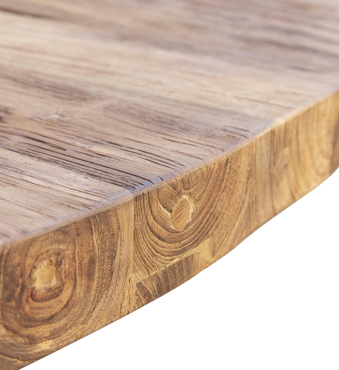 ORLANDO - Table à manger en bois beige, L 140 cm