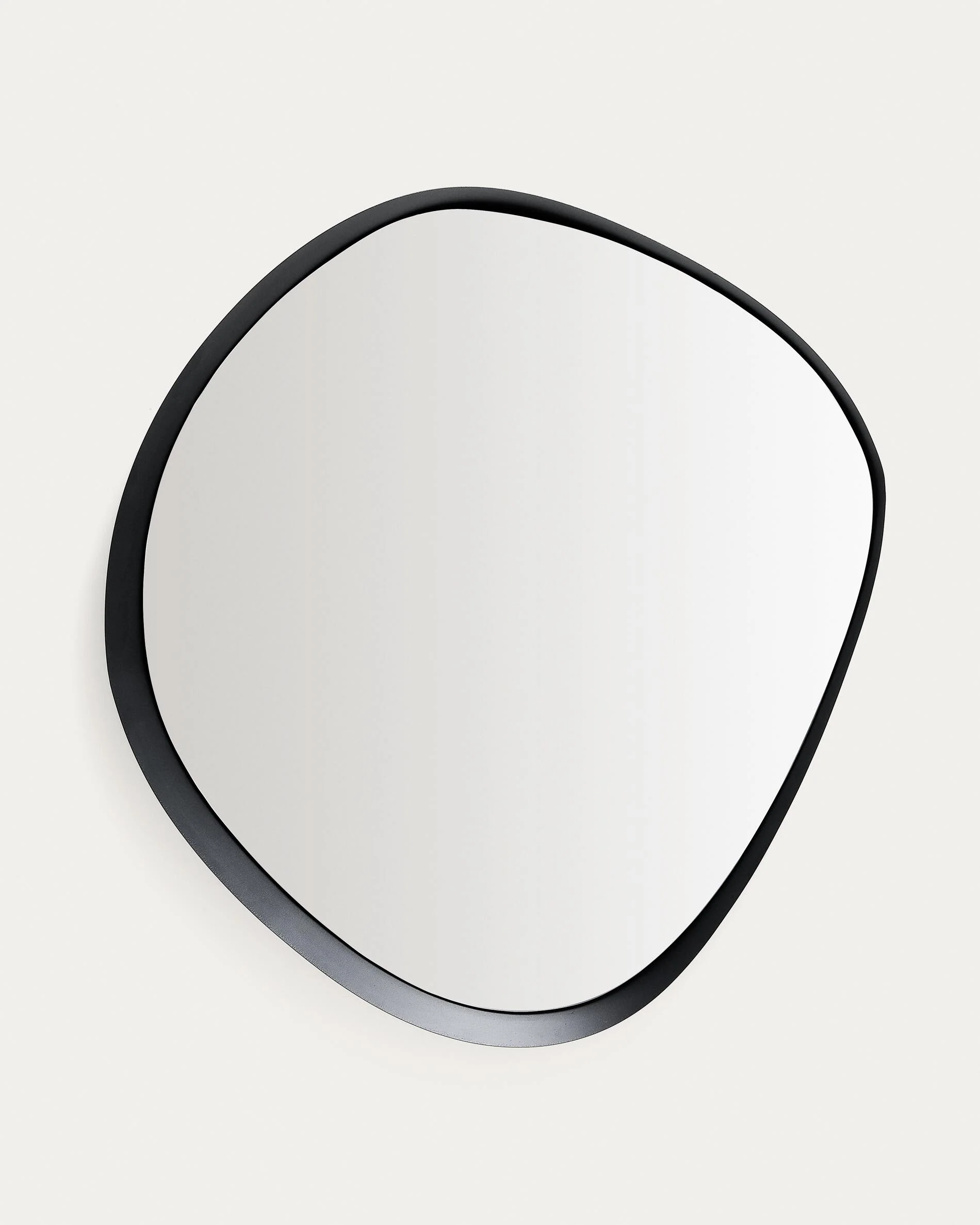 Tebel black metal mirror 85 x 93.5 cm