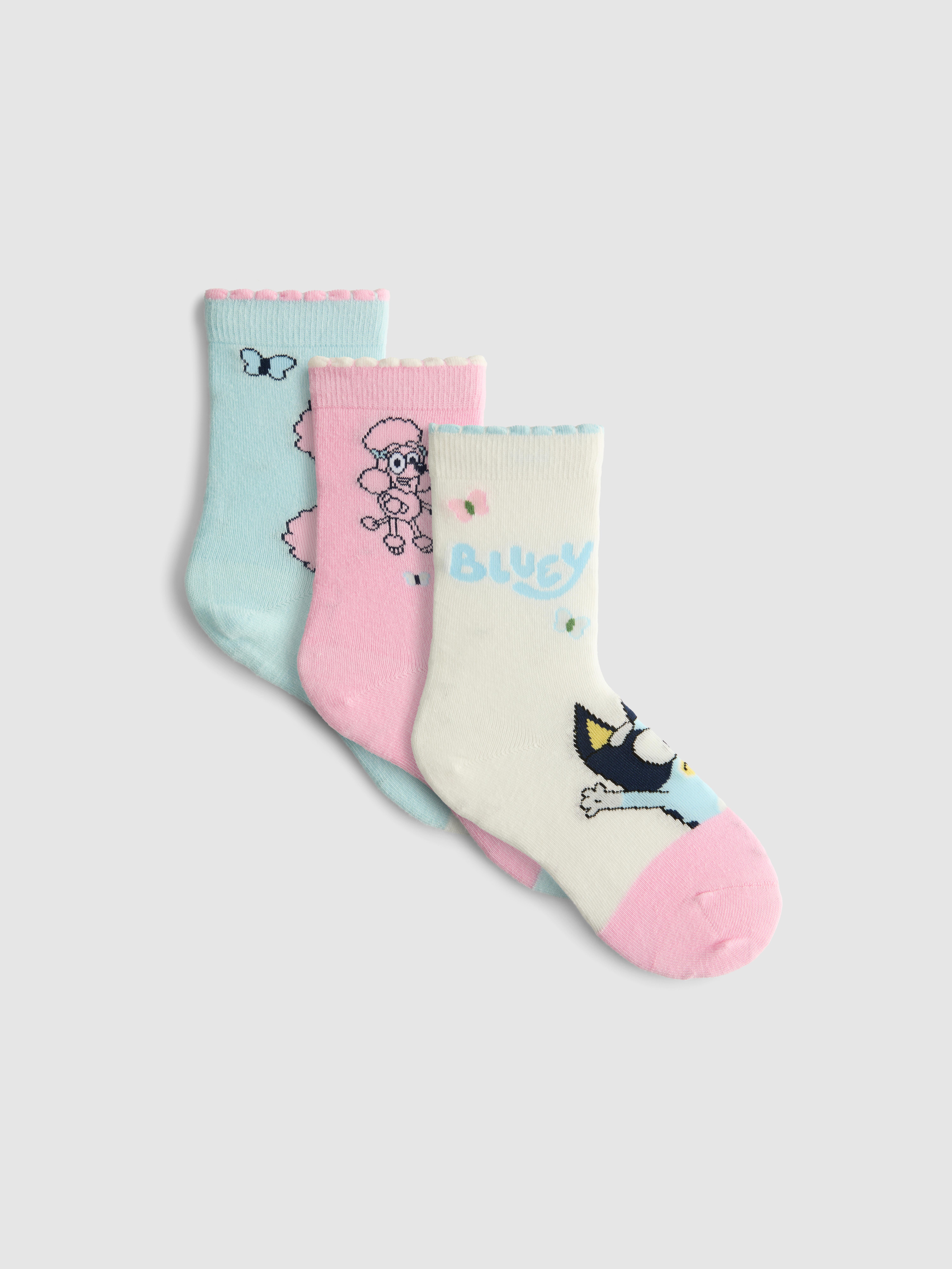 3-Pack Bluey Ankle Socks