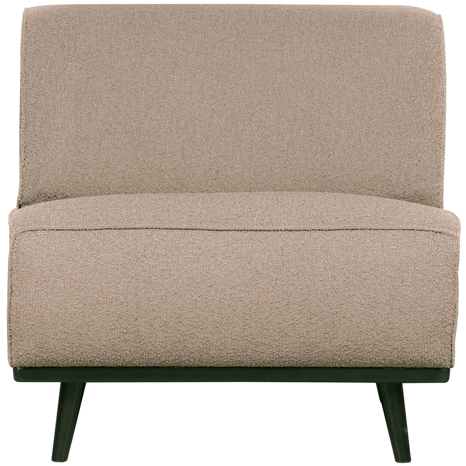 WOOOD 1-zits element Statement - Boucle - Beige - 77x79x93
