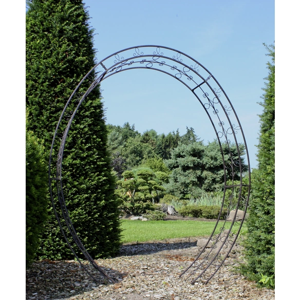 Rosenbogen »Lamos«, B x T x H: 200 x 38 x 220 cm, Stahl, schwarz