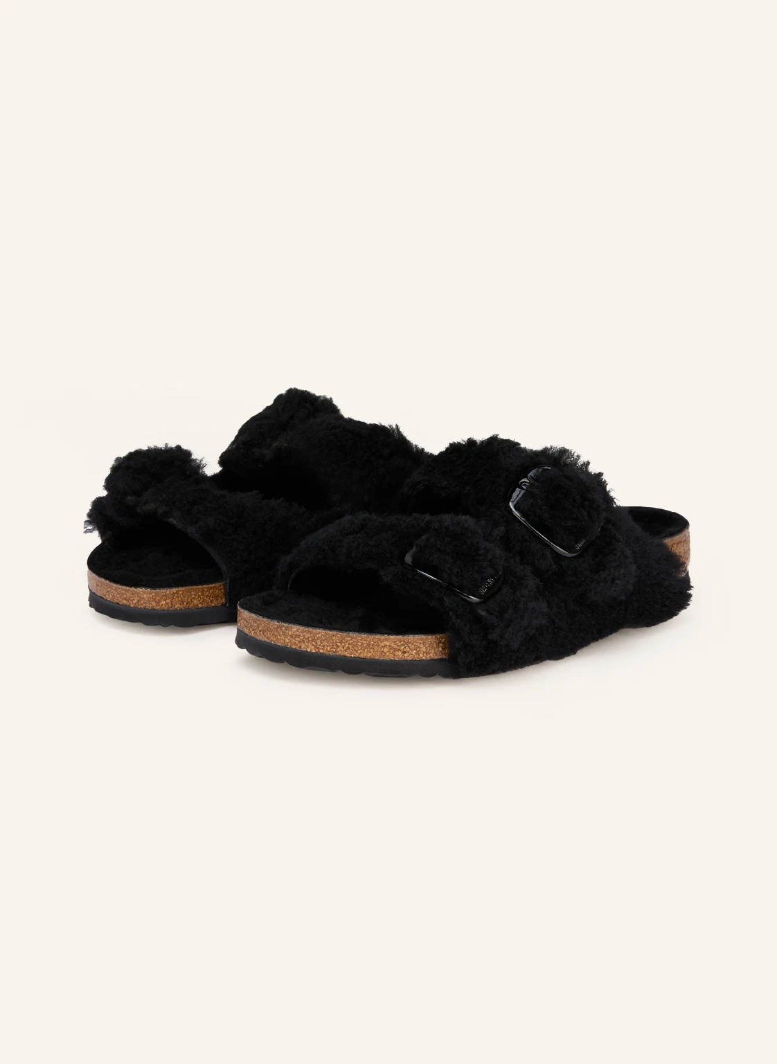 BIRKENSTOCK Pantoletten ARIZONA BIG BUCKLE SHEARLING TEDDY