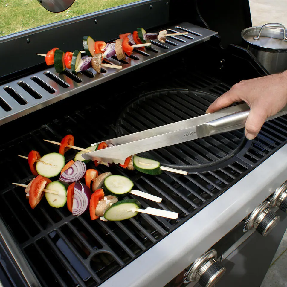 Patton Solid RVS Barbecuetang