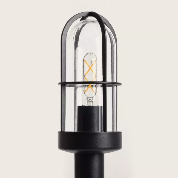 Lampa ogrodowa stojąca czarna Marco wys:65 cm 1xE27x40W IP44 Abruzzo