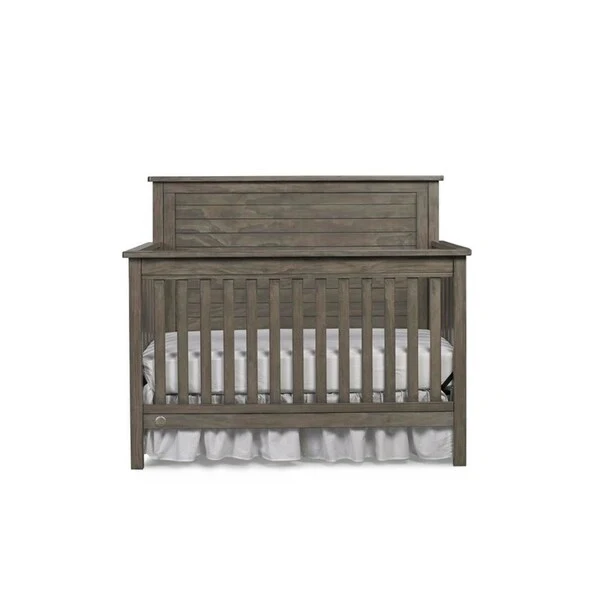 Fisher Price Quinn 4-in-1 Convertible Crib, Vintage Grey